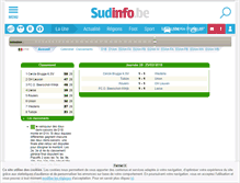 Tablet Screenshot of football-regional.sudpresse.be